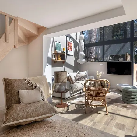 Superbe Maison Pour 8 - 500m De La - Jardin Hébergement de vacances *